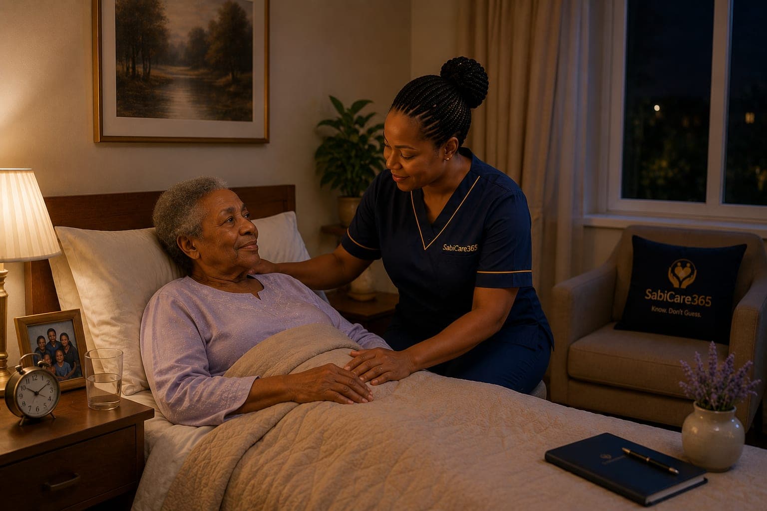 Overnight & Stay-in Care — SabiCare365 caregiver