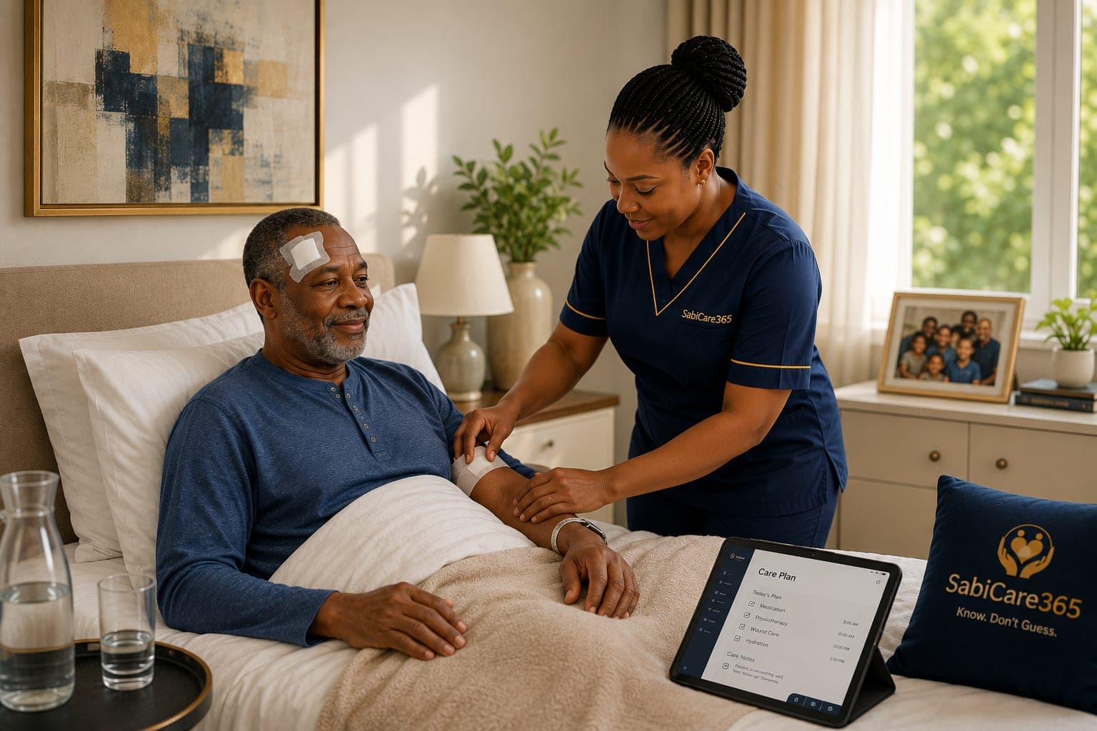 Post-Surgery Recovery Care — SabiCare365 caregiver