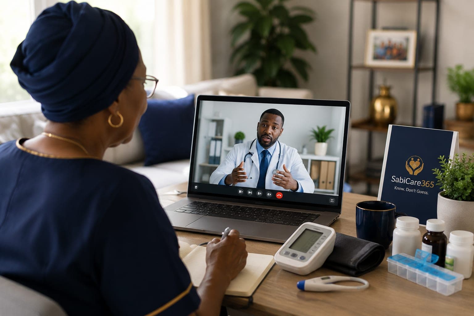 Telehealth Coordination — SabiCare365 caregiver